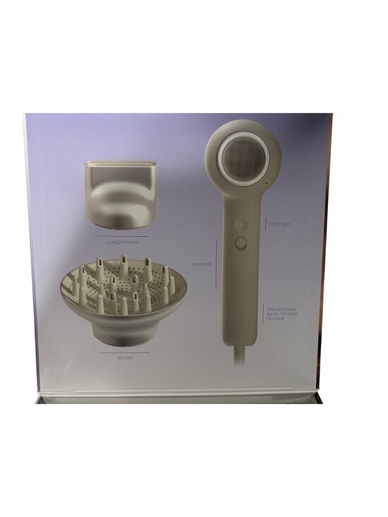 NWB Sharper Image Revel Hair Dryer Light Gray 3 pcs available main image 9
